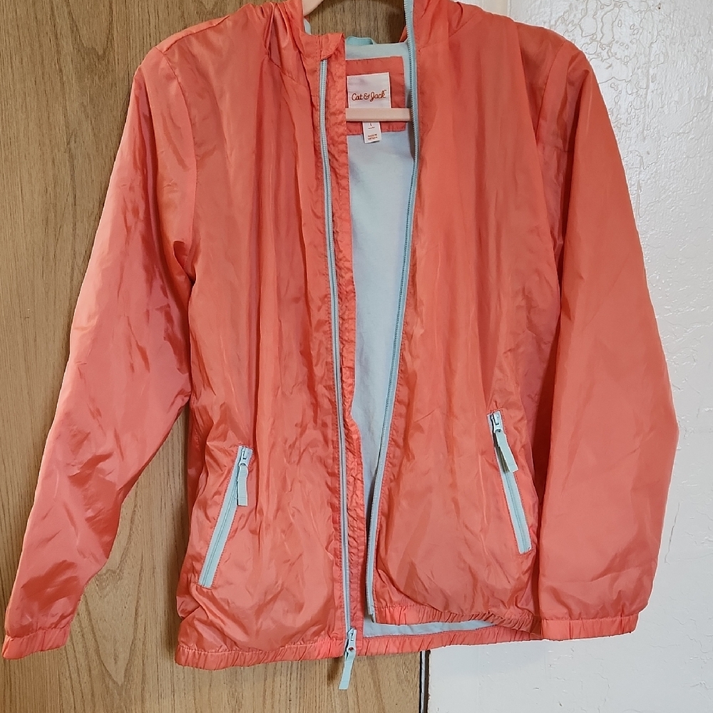 Cat & Jack Coral Raincoat for Kids